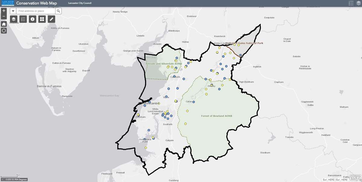 Lancaster Pa Ward Map