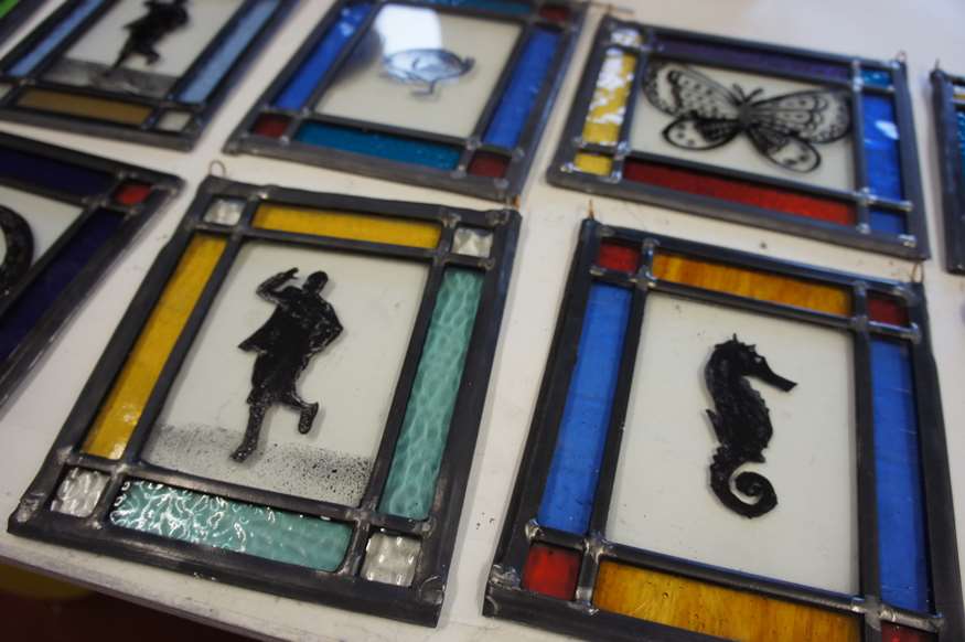 Stained Glass Workshop - October 2014