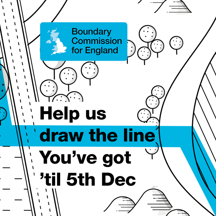 Have your say on proposed new boundaries for Parliamentary constituencies