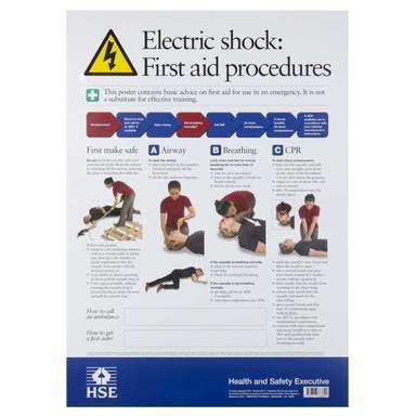 Electric Shock Poster - HSE