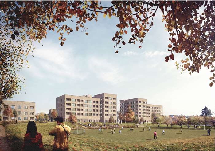 A planning application has been submitted for new council homes on the former Skerton High site